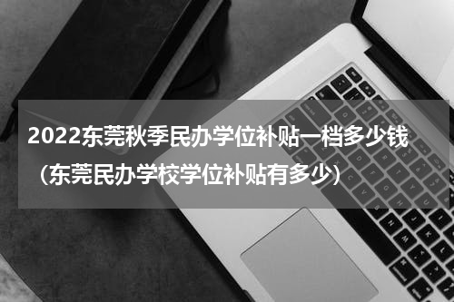 2022东莞秋季民办学位补贴一档多少钱（东莞民办学校学位补贴有多少）