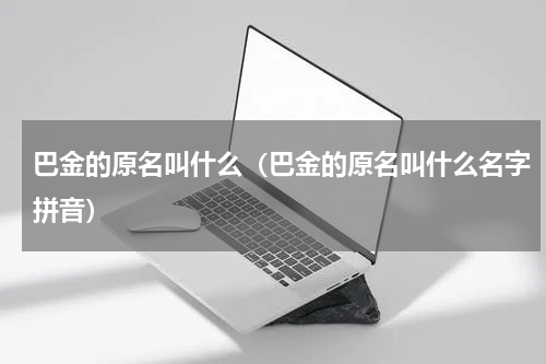 巴金的原名叫什么（巴金的原名叫什么名字拼音）