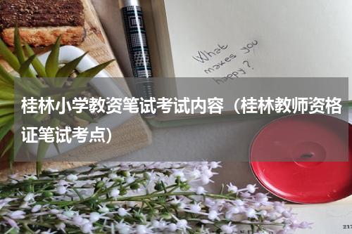 桂林小学教资笔试考试内容（桂林教师资格证笔试考点）