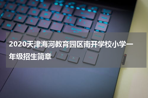 2020天津海河教育园区南开学校小学一年级招生简章
