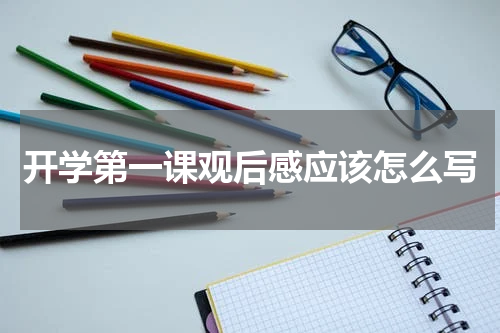 开学第一课观后感应该怎么写