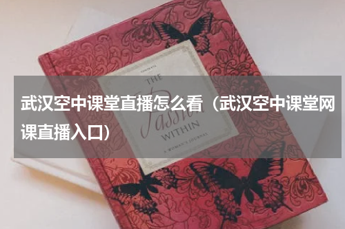 武汉空中课堂直播怎么看（武汉空中课堂网课直播入口）