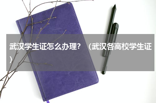 武汉学生证怎么办理？（武汉各高校学生证）