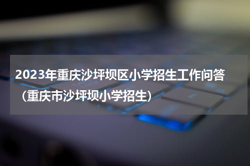 2023年重庆沙坪坝区小学招生工作问答（重庆市沙坪坝小学招生）