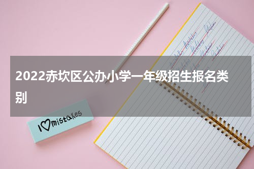 2022赤坎区公办小学一年级招生报名类别