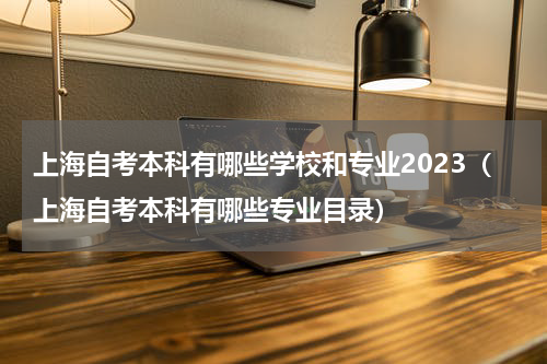 上海自考本科有哪些学校和专业2023（上海自考本科有哪些专业目录）