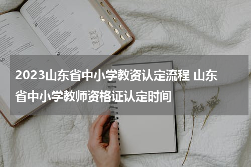 2023山东省中小学教资认定流程 山东省中小学教师资格证认定时间