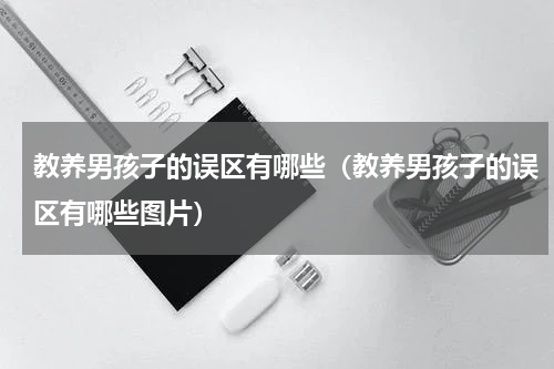 教养男孩子的误区有哪些（教养男孩子的误区有哪些图片）