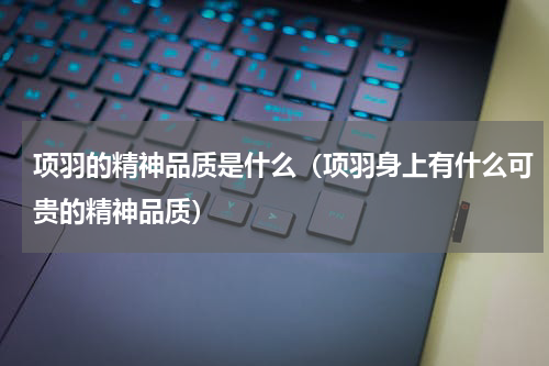 项羽的精神品质是什么（项羽身上有什么可贵的精神品质）