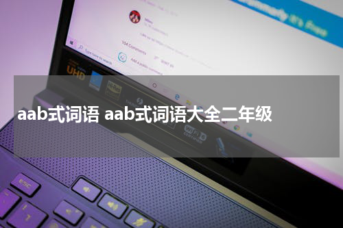 aab式词语 aab式词语大全二年级