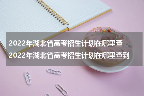 2022年湖北省高考招生计划在哪里查 2022年湖北省高考招生计划在哪里查到