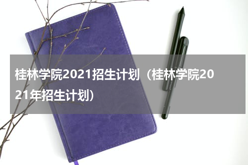 桂林学院2021招生计划（桂林学院2021年招生计划）
