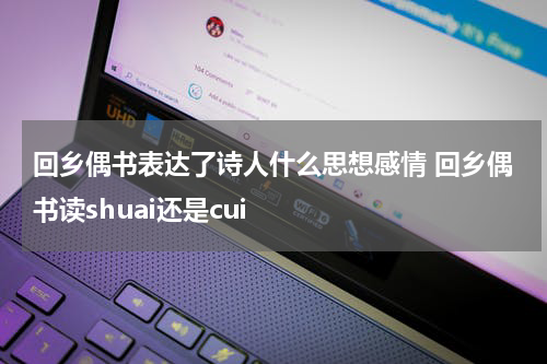 回乡偶书表达了诗人什么思想感情 回乡偶书读shuai还是cui