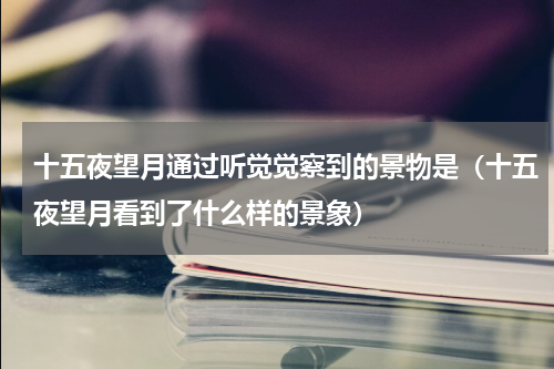 十五夜望月通过听觉觉察到的景物是（十五夜望月看到了什么样的景象）