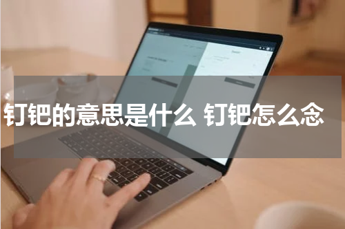 钉钯的意思是什么 钉钯怎么念