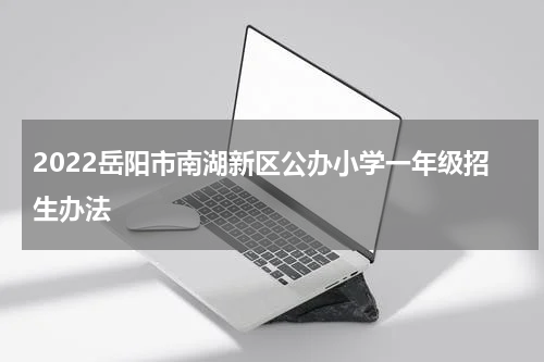 2022岳阳市南湖新区公办小学一年级招生办法