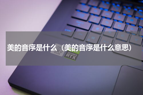 美的音序是什么（美的音序是什么意思）