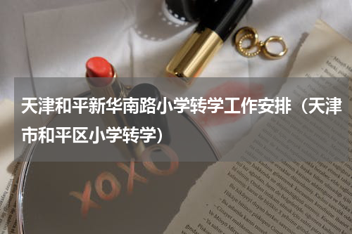 天津和平新华南路小学转学工作安排（天津市和平区小学转学）