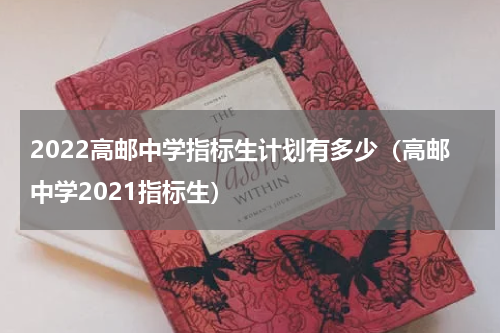 2022高邮中学指标生计划有多少（高邮中学2021指标生）