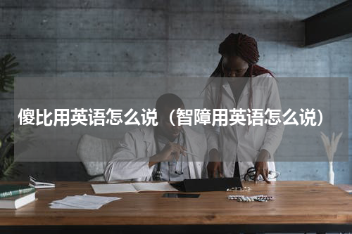傻比用英语怎么说（智障用英语怎么说）
