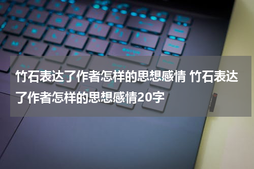 竹石表达了作者怎样的思想感情 竹石表达了作者怎样的思想感情20字