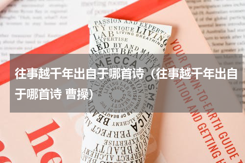 往事越千年出自于哪首诗（往事越千年出自于哪首诗 曹操）