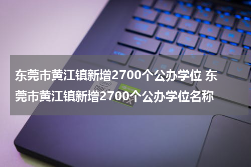 东莞市黄江镇新增2700个公办学位 东莞市黄江镇新增2700个公办学位名称