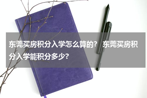东莞买房积分入学怎么算的？ 东莞买房积分入学能积分多少?