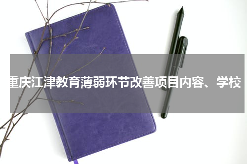 重庆江津教育薄弱环节改善项目内容、学校