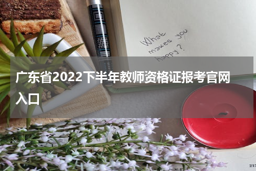 广东省2022下半年教师资格证报考官网入口