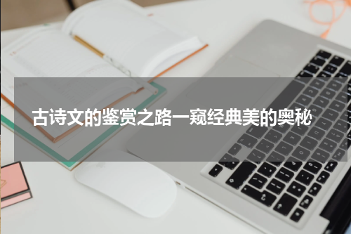  古诗文的鉴赏之路一窥经典美的奥秘