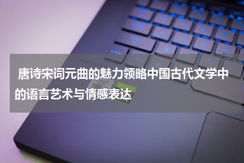  唐诗宋词元曲的魅力领略中国古代文学中的语言艺术与情感表达