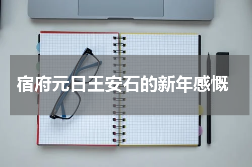  宿府元日王安石的新年感慨