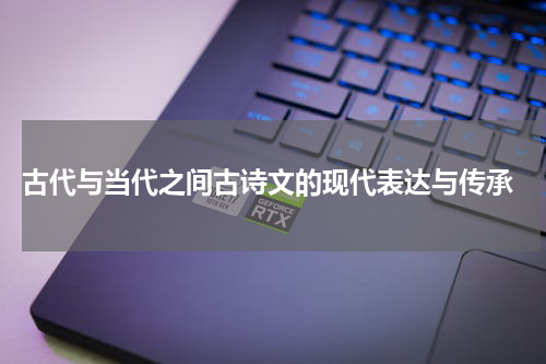  古代与当代之间古诗文的现代表达与传承
