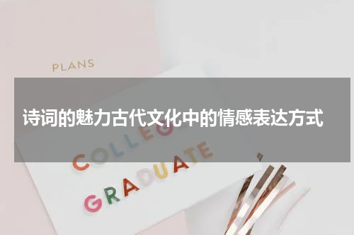  诗词的魅力古代文化中的情感表达方式