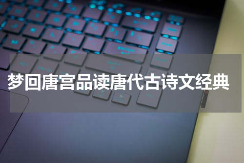  梦回唐宫品读唐代古诗文经典