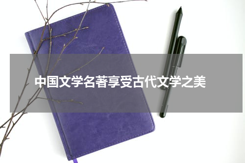  中国文学名著享受古代文学之美