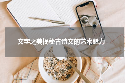  文字之美揭秘古诗文的艺术魅力