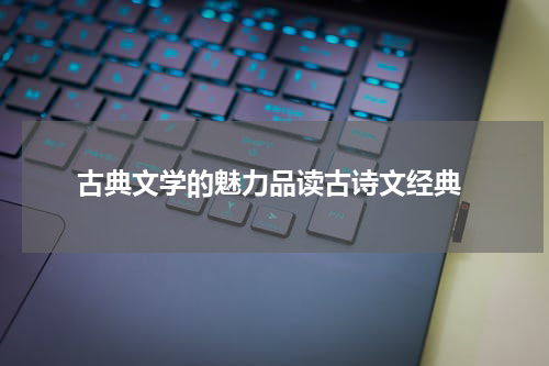  古典文学的魅力品读古诗文经典