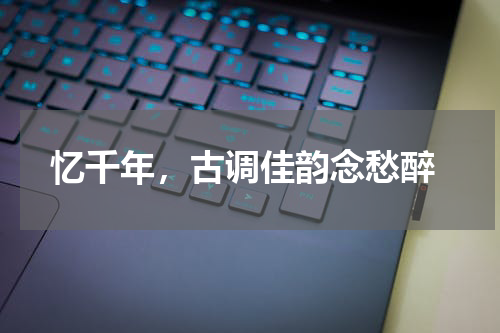  忆千年，古调佳韵念愁醉