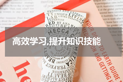  高效学习,提升知识技能