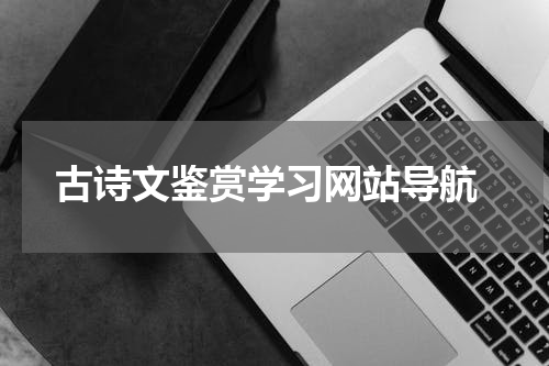  古诗文鉴赏学习网站导航