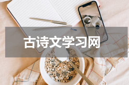  古诗文学习网