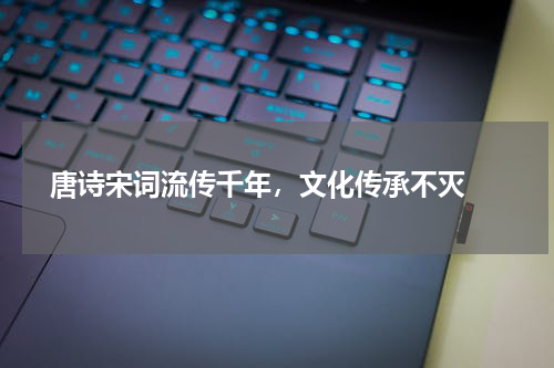  唐诗宋词流传千年，文化传承不灭 