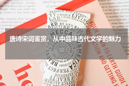  唐诗宋词鉴赏，从中品味古代文学的魅力 