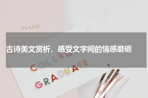  古诗美文赏析，感受文字间的情感磨砺 