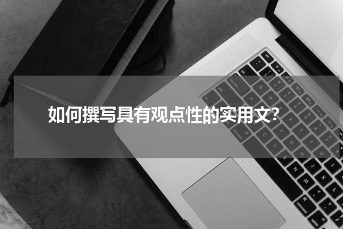  如何撰写具有观点性的实用文？