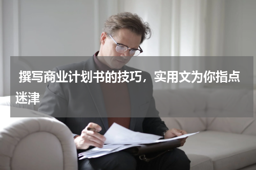  撰写商业计划书的技巧，实用文为你指点迷津