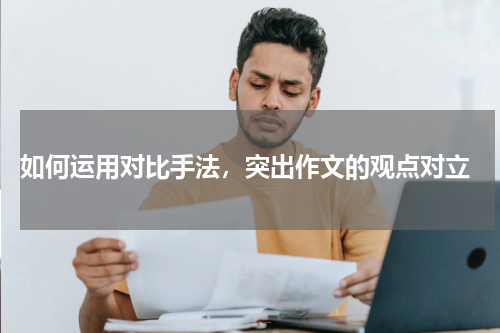  如何运用对比手法，突出作文的观点对立