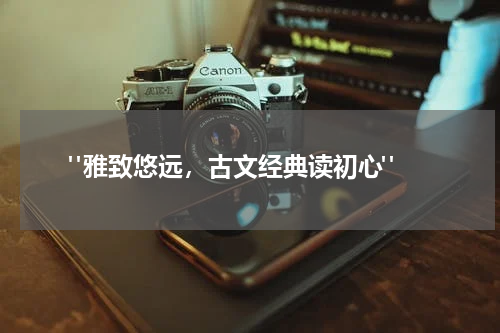  "雅致悠远，古文经典读初心"